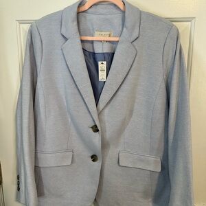 Talbots Periwinkle Blue Tailored Women's Blazer